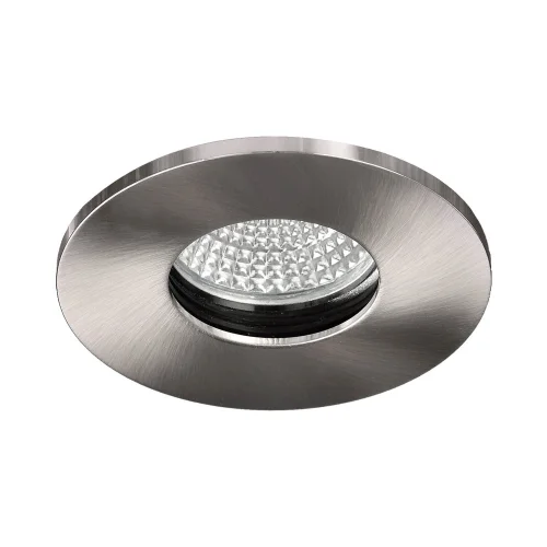 FOCO EMPOTRABLE Ø 8,5 CM GU10 NIQUEL SATINADO IP54