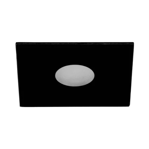 FOCO EMPOTRABLE CUADRADO CRISTAL CIEGO NEGRO BRILLO IP20 FOCO EMPOTRABLE CUADRADO CRISTAL CIEGO NEGRO BRILLO IP20