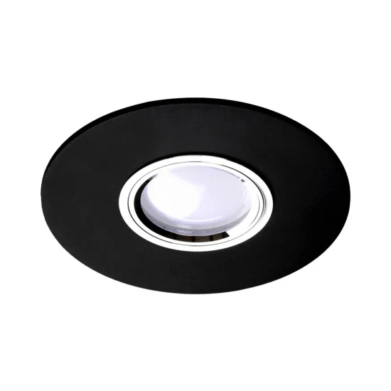 FOCO EMPOTRABLE METACRILATO REVERSIBLE NEGRO MATE/BRILLO GU10