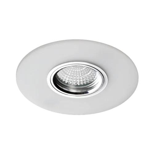 FOCO EMPOTRABLE METACRILATO REVERSIBLE BLANCO MATE/BRILLO GU10