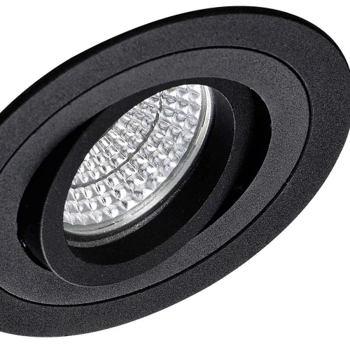 FOCO EMPOTRABLE CIRCULAR NEGRO GU10 IP20 FOCO EMPOTRABLE CIRCULAR NEGRO GU10 IP20