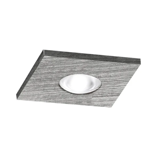 FOCO EMPOTRABLE LED CUADRADO ALUMINIO 3W 6000K