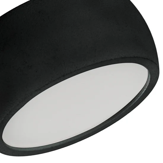 FOCO DE SUPERFICIE LED 7 W 4000K NEGRO 2