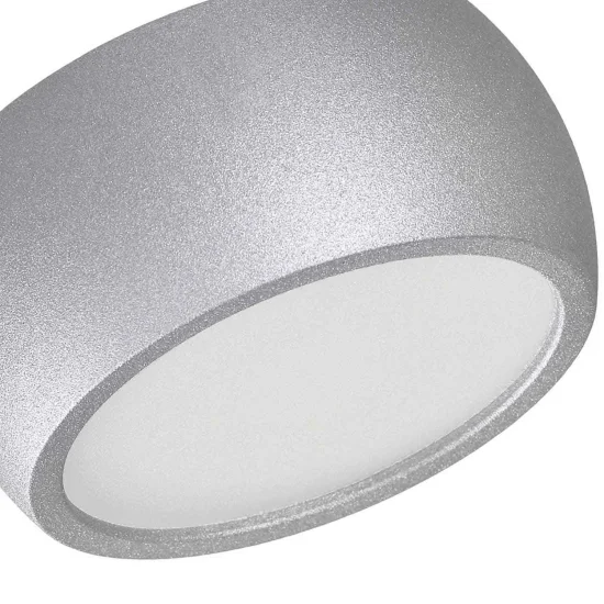 FOCO DE SUPERFICIE LED 7 W 3000K PLATA 2
