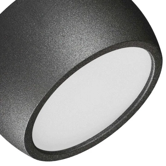 FOCO DE SUPERFICIE LED 7 W 4000K GRIS METÁLICO 2