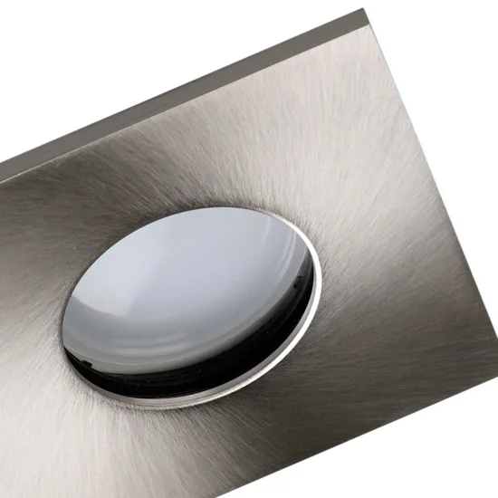 FOCO EMPOTRABLE NÍQUEL IP54 GU10 2
