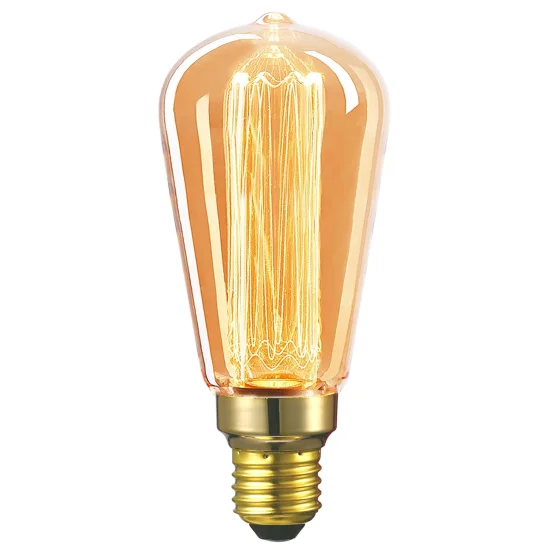 BOMBILLA LED FILAMENTO ST64 E27 4W 2000K Ø6,4 CM