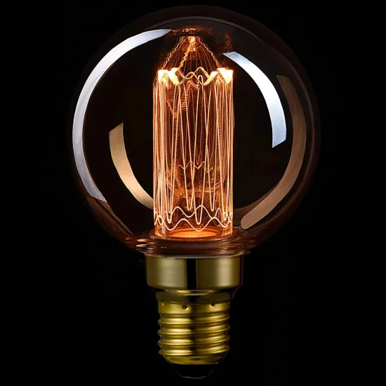 BOMBILLA LED FILAMENTO G95 E27 4W 2000K Ø9,5 CM 2