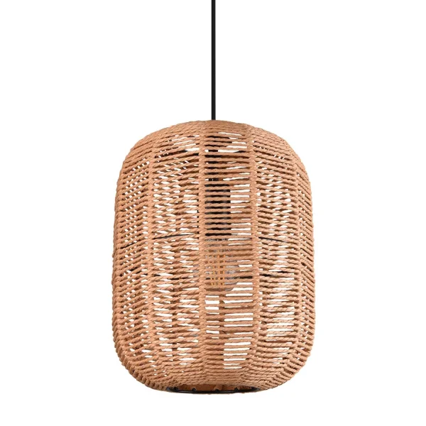 LÁMPARA DE TECHO Ø35 CM SISAL E27 OLAV