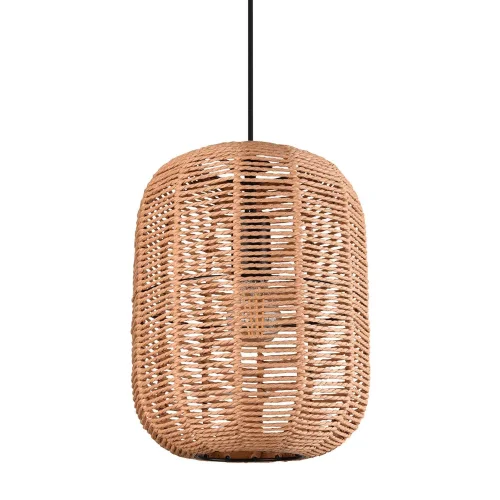 LÁMPARA DE TECHO Ø35 CM SISAL E27 OLAV