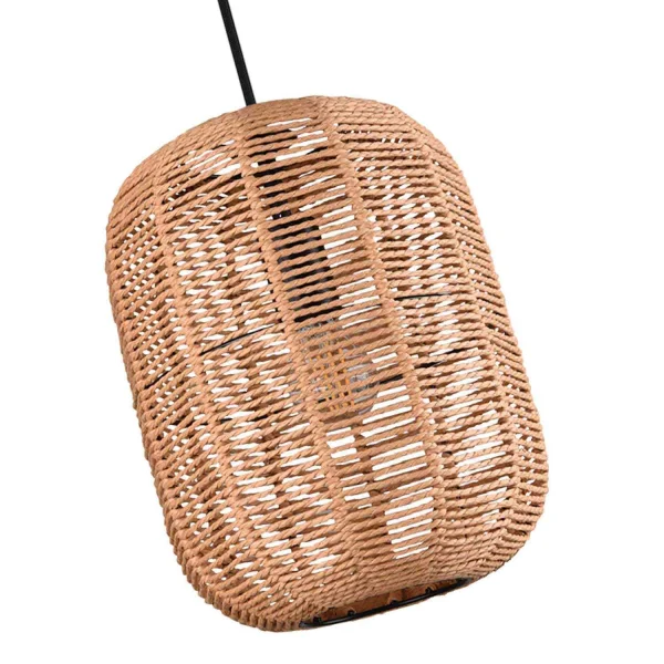 LÁMPARA DE TECHO Ø35 CM SISAL E27 OLAV