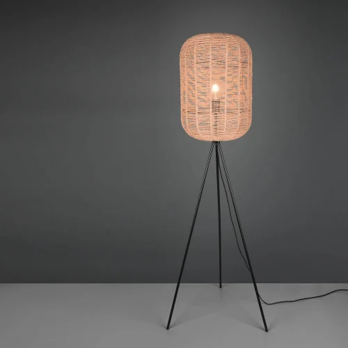 LÁMPARA DE PIE Ø35 CM SISAL E27 OLAV