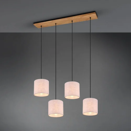 LÁMPARA DE TECHO 4 LUCES E27 VALDEMAR