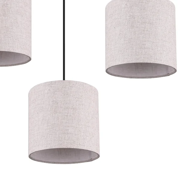 LÁMPARA DE TECHO 4 LUCES E27 VALDEMAR