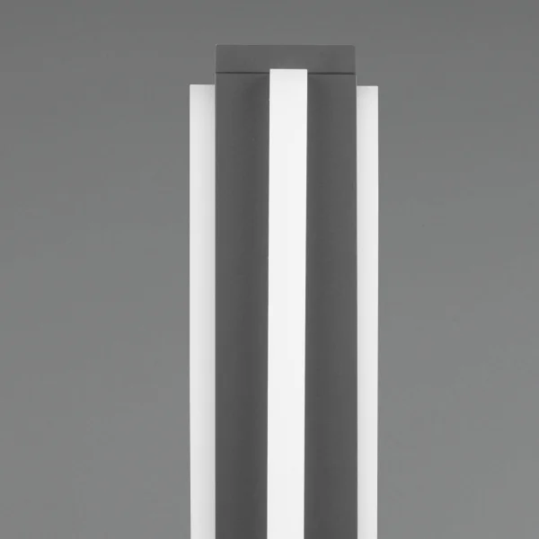 BALIZA EXTERIOR LED 16,5 W 3000K ANTRACITA 80 CM ADONIS