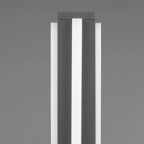 BALIZA EXTERIOR LED 16,5 W 3000K ANTRACITA 80 CM ADONIS