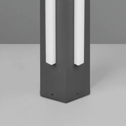 BALIZA EXTERIOR LED 16,5 W 3000K ANTRACITA 80 CM ADONIS