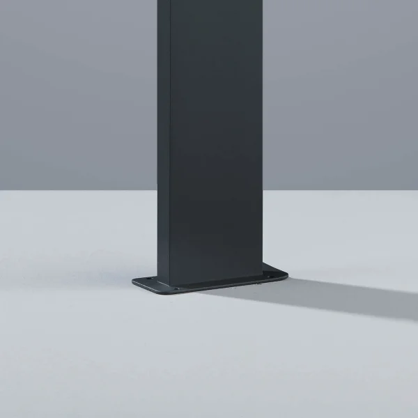 BALIZA EXTERIOR LED 9 W 3000K ANTRACITA C/SENSOR IP54 100 CM CROCUS