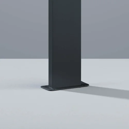 BALIZA EXTERIOR LED 9 W 3000K ANTRACITA C/SENSOR IP54 100 CM CROCUS