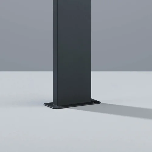 BALIZA EXTERIOR LED 9 W 3000K ANTRACITA C/SENSOR IP54 50 CM CROCUS