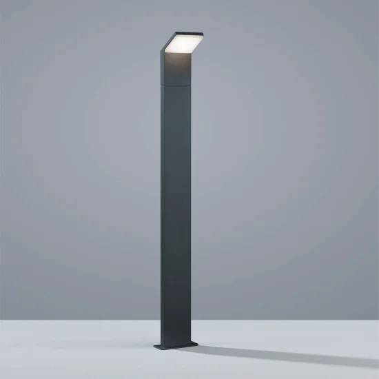 BALIZA EXTERIOR LED 9 W 3000K ANTRACITA IP54 100 CM CROCUS 2