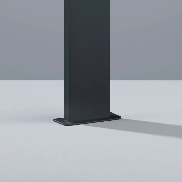 BALIZA EXTERIOR LED 9 W 3000K ANTRACITA IP54 100 CM CROCUS