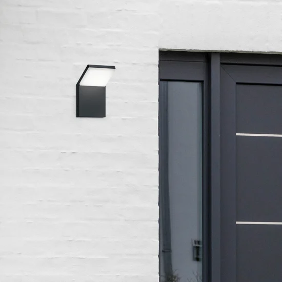 APLIQUE EXTERIOR LED 9 W 3000K ANTRACITA IP54 CROCUS 2