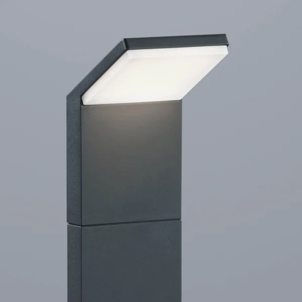 BALIZA EXTERIOR LED 9 W 3000K ANTRACITA IP54 50 CM CROCUS