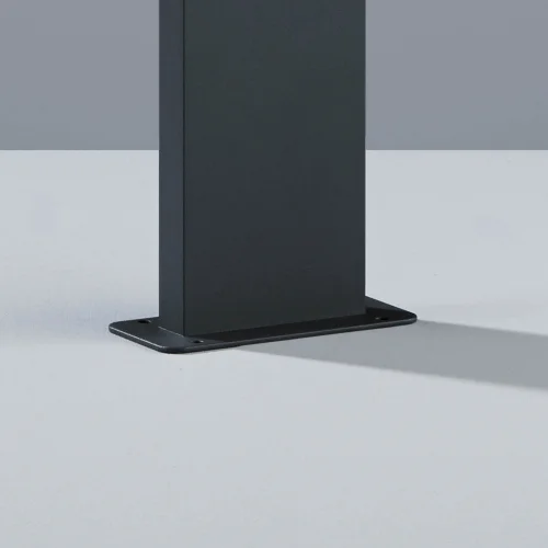 BALIZA EXTERIOR LED 9 W 3000K ANTRACITA IP54 50 CM CROCUS