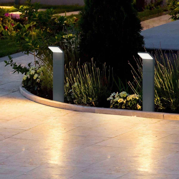 BALIZA EXTERIOR LED 9 W 3000K ANTRACITA IP54 50 CM CROCUS