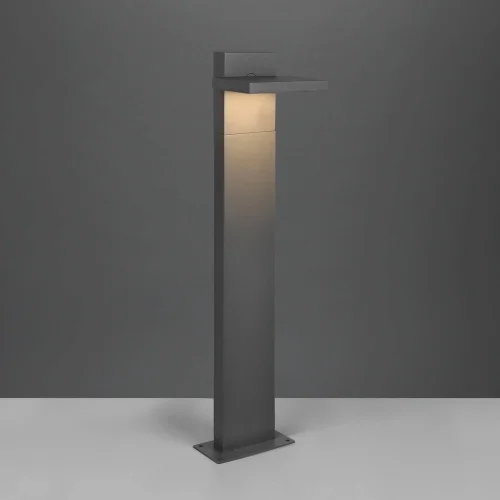 BALIZA EXTERIOR LED 8 W 3000K ANTRACITA IP54 50 CM BROMELIA