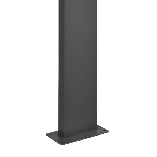 BALIZA EXTERIOR LED 8 W 3000K ANTRACITA IP54 50 CM BROMELIA