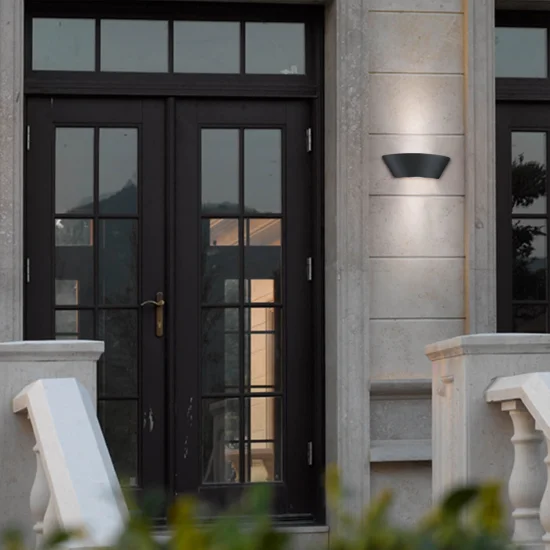 APLIQUE EXTERIOR LED 2 W + 5,5 W 3000K ANTRACITA IP54 APRICOT 2