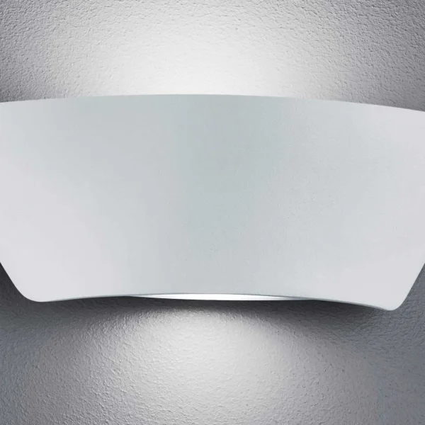 APLIQUE EXTERIOR LED 2 W + 5,5 W 3000K BLANCO IP54 APRICOT