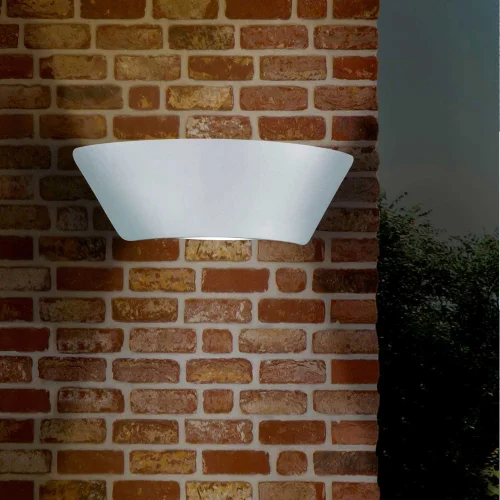 APLIQUE EXTERIOR LED 2 W + 5,5 W 3000K BLANCO IP54 APRICOT