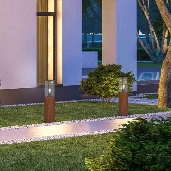 BALIZA EXTERIOR 80 CM E27 IP44 OSIER BALIZA EXTERIOR 80 CM E27 IP44 OSIER