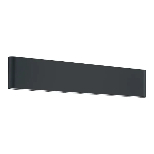 APLIQUE EXTERIOR LED TUERIS 2x8W 3000K ANTRACITA