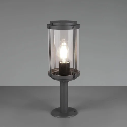 FAROL DE EXTERIOR 40 CM E27 IP44 ANTRACITA TRILLIUM