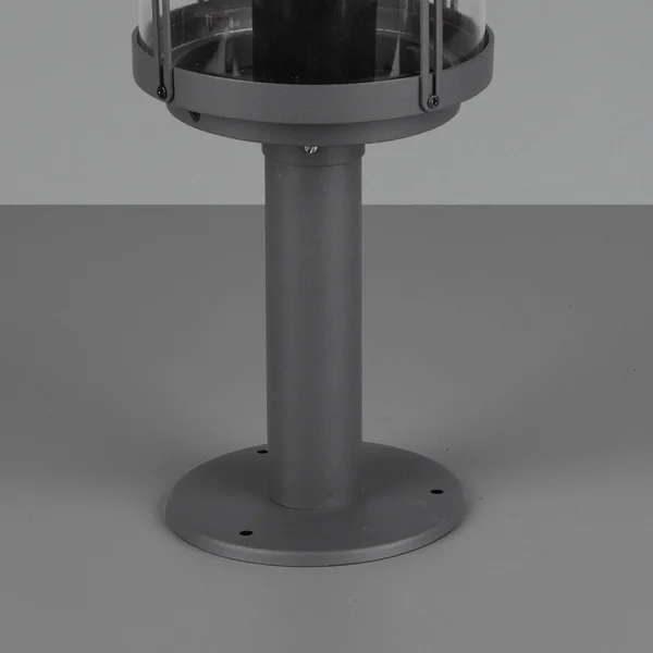 FAROL DE EXTERIOR 40 CM E27 IP44 ANTRACITA TRILLIUM