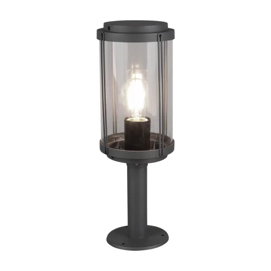FAROL DE EXTERIOR 40 CM E27 IP44 ANTRACITA TRILLIUM 2