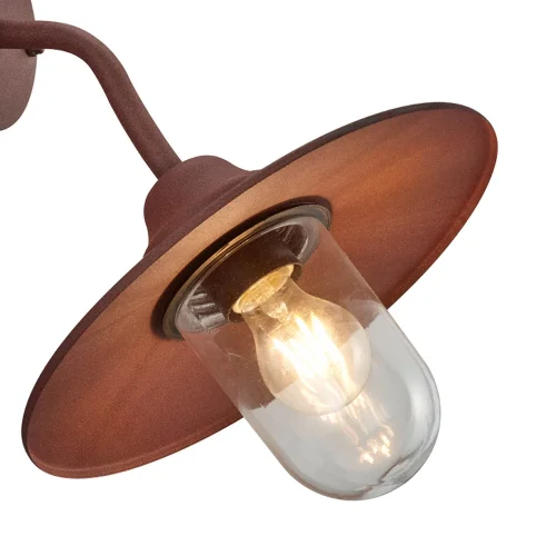 APLIQUE EXTERIOR E27 IP44 ÓXIDO TULSI