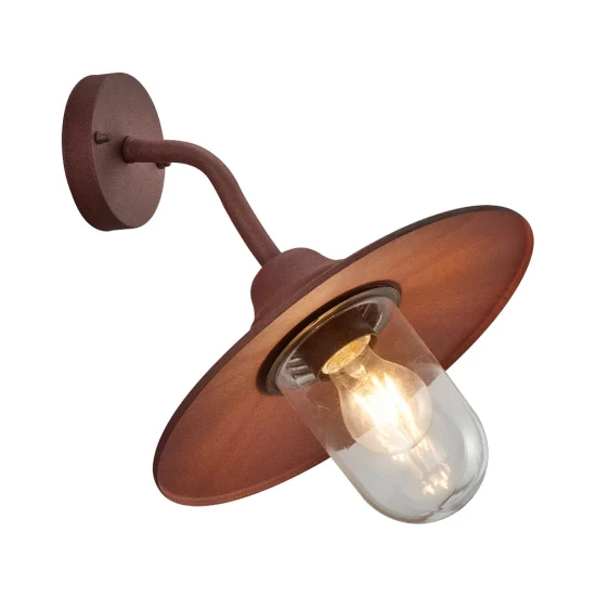 APLIQUE EXTERIOR E27 IP44 ÓXIDO TULSI 2