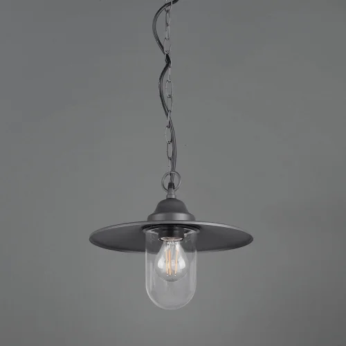 LÁMPARA COLGANTE EXTERIOR E27 IP44 ANTRACITA TULSI