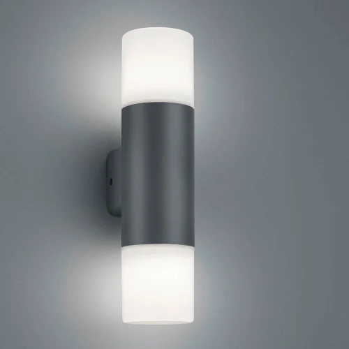 APLIQUE EXTERIOR KIAMA 2 LUCES ANTRACITA