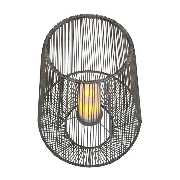 FAROL DE EXTERIOR SMD LED 2 W SOLAR 51 CM NEGRO RIVER FAROL DE EXTERIOR SMD LED 2 W SOLAR 51 CM NEGRO RIVER