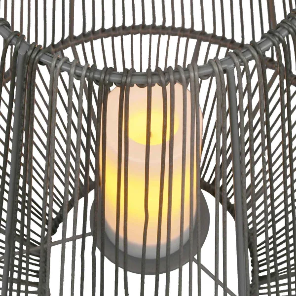 FAROL DE EXTERIOR SMD LED 2 W SOLAR 51 CM NEGRO RIVER FAROL DE EXTERIOR SMD LED 2 W SOLAR 51 CM NEGRO RIVER