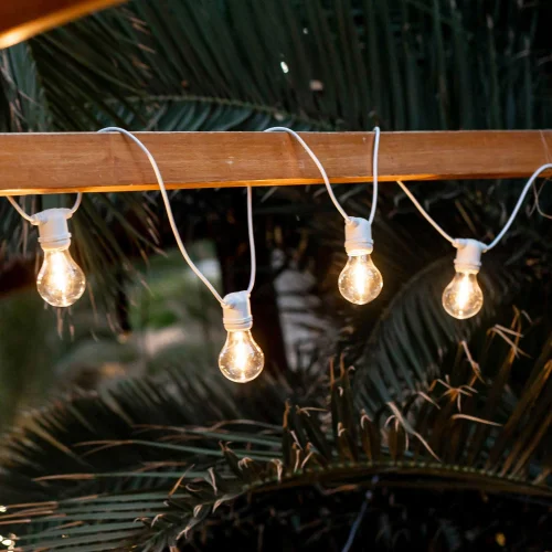 GUIRNALDA SOLAR + BATERIA RECARGABLE CABLE BLANCO ALLEGRA NEWGARDEN GUIRNALDA SOLAR + BATERIA RECARGABLE CABLE BLANCO ALLEGRA NEWGARDEN