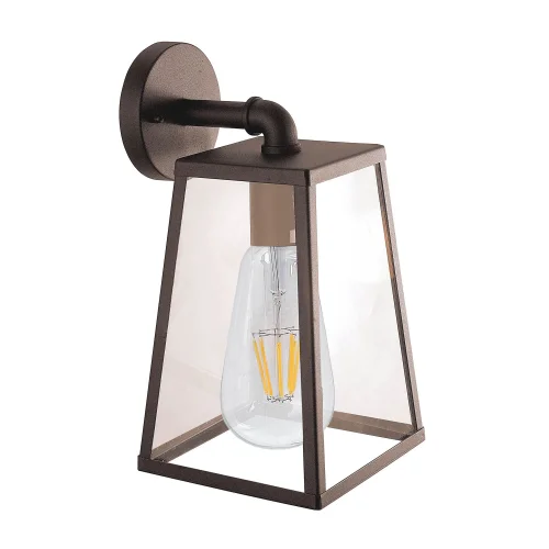 APLIQUE EXTERIOR AZALEA MARRÓN ÓXIDO