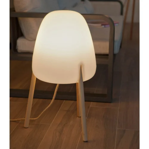 LÁMPARA DE PIE EXTERIOR ROCKET 70 IN&OUT CABLE JUTE