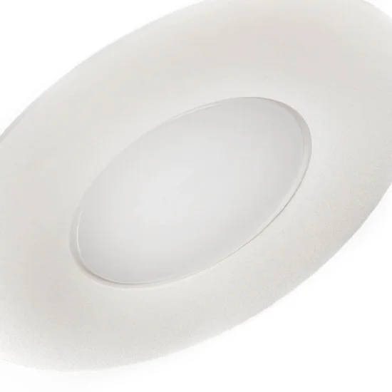 FOCO EMPOTRABLE Ø 9 CM ALUMINIO MECANIZADO BLANCO GU10 2
